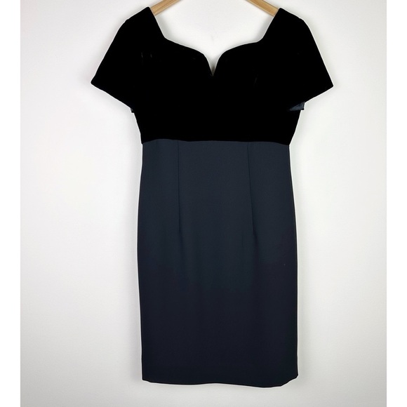 Liz Claiborne Vintage Black Sweetheart Dress - Picture 3 of 10